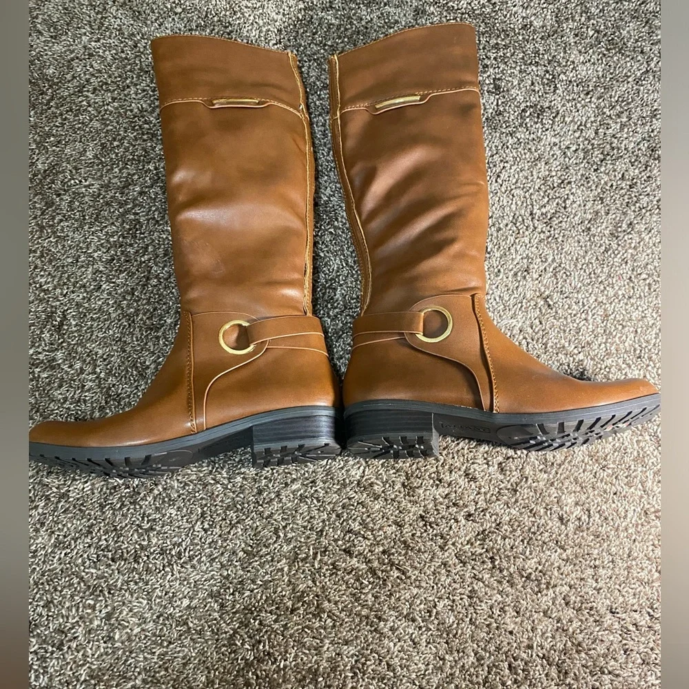 NWOT Alfani Jadah Knee High Boots - Picture 2 of 5